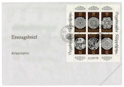 DDR 1988 FDC Mi-Nr. 3215-3220 (Klb) SSt. Erzgebirgische Klppelspitze