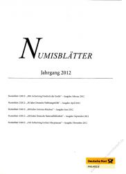 BRD 2012 Beschreibung fr Numisblatt 1/2012