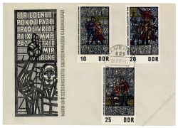 DDR 1968 FDC Mi-Nr. 1346-1348 ESt. Nationale Mahn- und Gedenksttte Sachsenhausen