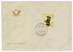 DDR 1968 FDC Mi-Nr. 1371 ESt. Unbesiegbares Vietnam