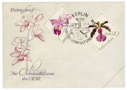 DDR 1968 FDC Mi-Nr. 1420-1425 SSt. Orchideen