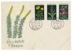 DDR 1969 FDC Mi-Nr. 1456-1461 ESt. Geschtzte heimische Pflanzen