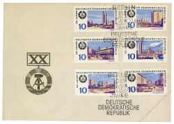 DDR 1969 FDC Mi-Nr. 1495-1506 SSt. 20 Jahre DDR