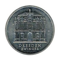 DDR 1985 J.1602 5 Mark Dresdener Zwinger st