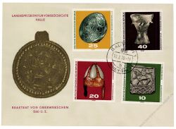 DDR 1970 FDC Mi-Nr. 1553-1556 ESt. Archologische Funde