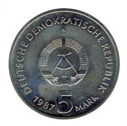 DDR 1987 J.1615 5 Mark Alexanderplatz Berlin st