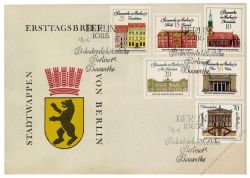 DDR 1971 FDC Mi-Nr. 1661-1666 SSt. Bedeutende Bauwerke