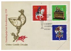 DDR 1971 FDC Mi-Nr. 1682-1687 SSt. Grnes Gewlbe Dresden