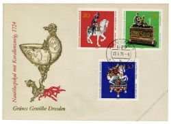 DDR 1971 FDC Mi-Nr. 1682-1687 ESt. Grnes Gewlbe Dresden