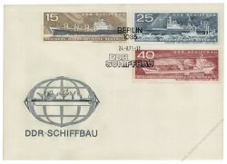 DDR 1971 FDC Mi-Nr. 1693-1698 SSt. Schiffbau