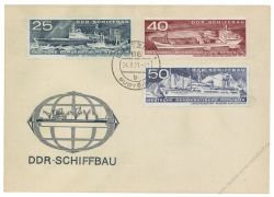 DDR 1971 FDC Mi-Nr. 1693-1698 ESt. Schiffbau