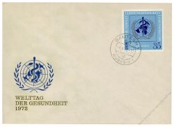 DDR 1972 FDC Mi-Nr. 1748 ESt. Welt-Gesundheitstag