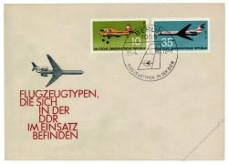 DDR 1972 FDC Mi-Nr. 1749-1752 SSt. Flugzeuge
