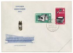 DDR 1972 FDC Mi-Nr. 1782-1783 ESt. Leipziger Herbstmesse