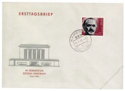 DDR 1972 FDC Mi-Nr. 1784 ESt. 90. Geburtstag von Georgi Dimitrow
