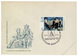 DDR 1972 FDC Mi-Nr. 1785-1788 SSt. Internationale Briefmarkenausstellung 