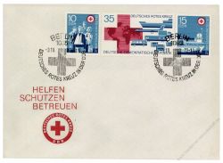 DDR 1972 FDC Mi-Nr. 1789-1791 (ZD) SSt. Deutsches Rotes Kreuz der DDR