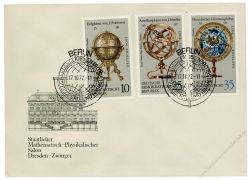 DDR 1972 FDC Mi-Nr. 1792-1797 SSt. Erd- und Himmelsgloben