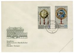 DDR 1972 FDC Mi-Nr. 1792-1797 ESt. Erd- und Himmelsgloben