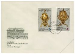 DDR 1972 FDC Mi-Nr. 1792-1797 ESt. Erd- und Himmelsgloben