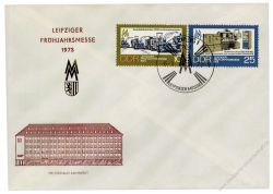 DDR 1973 FDC Mi-Nr. 1832-1833 SSt. Leipziger Frhjahrsmesse