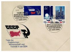 DDR 1973 FDC Mi-Nr. 1887-1889 SSt. Tage der sowjetischen Wissenschaft und Technik in der DDR