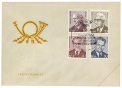 DDR 1974 FDC Mi-Nr. 1907-1917 SSt. Persnlichkeiten der deutschen Arbeiterbewegung