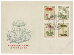 DDR 1974 FDC Mi-Nr. 1933-1940 SSt. Europische Giftpilze