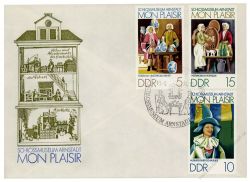 DDR 1974 FDC Mi-Nr. 1975-1980 SSt. Schlossmuseum Arnstadt