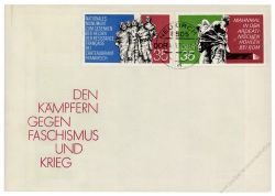 DDR 1974 FDC Mi-Nr. 1981-1982 ESt. Internationale Mahn- und Gedenksttten