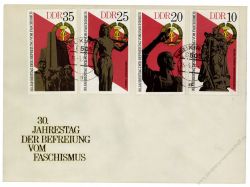 DDR 1975 FDC Mi-Nr. 2038-2041 ESt. 30. Jahrestag der Befreiung vom Faschismus