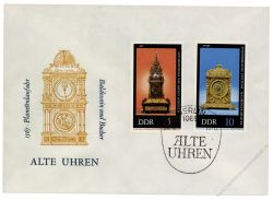 DDR 1975 FDC Mi-Nr. 2055-2060 SSt. Alte Uhren