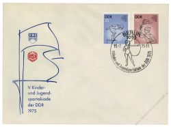DDR 1975 FDC Mi-Nr. 2065-2068 SSt. Kinder- und Jugendspartakiade