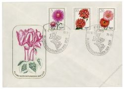 DDR 1975 FDC Mi-Nr. 2070-2075 SSt. Blumenzchtungen
