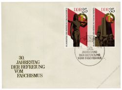 DDR 1975 FDC Mi-Nr. 2038-2041 SSt. 30. Jahrestag der Befreiung vom Faschismus