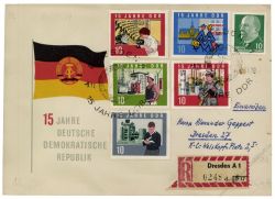 DDR 1964 FDC Mi-Nr. 1059A-1073A SSt. 15 Jahre DDR