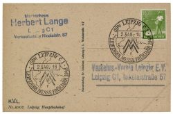 Gemeinschaftsausgaben 1948 Mi-Nr. 946 SSt. Leipziger Frhjahrsmesse