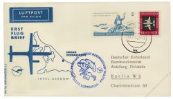 DDR 1962 Erstflug Berlin-Heringsdorf - Mi-Nr. 610, 876