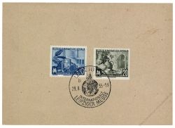 DDR 1955 FDC Mi-Nr. 479-480 SSt. Leipziger Herbstmesse