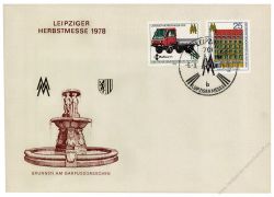 DDR 1978 Mi-Nr. 2353-2354 SSt. Leipziger Herbstmesse
