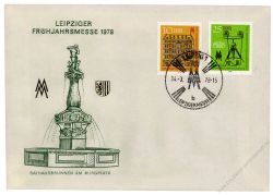 DDR 1978 Mi-Nr. 2308-2309 SSt. Leipziger Frhjahrsmesse
