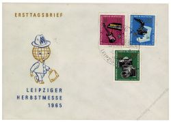 DDR 1965 Mi-Nr. 1130-1132 SSt. Leipziger Herbstmesse
