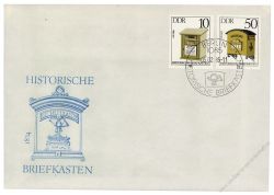 DDR 1985 FDC Mi-Nr. 2924-2927 SSt. Historische Briefksten