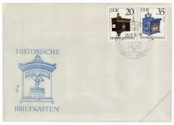 DDR 1985 FDC Mi-Nr. 2924-2927 SSt. Historische Briefksten