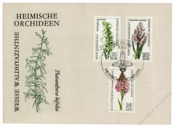 DDR 1976 FDC Mi-Nr. 2135-2140 SSt. Heimische Orchideen
