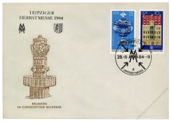 DDR 1984 FDC Mi-Nr. 2891-2892 SSt. Leipziger Herbstmesse