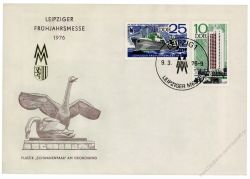 DDR 1976 FDC Mi-Nr. 2119-2120 SSt. Leipziger Frhjahrsmesse - 3 verschiedene Sonerstempel