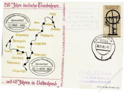 DDR 1985 110 Jahre Streckenjubilum - Zwickau-Falkenstein