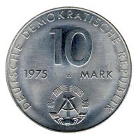 DDR 1975 J.1557 10 Mark 20 Jahre Warschauer Pakt vz-st