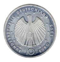 BRD 2005 J.511 10 Euro Fuball-WM-Deutschland 2006 Prgesttte: A st